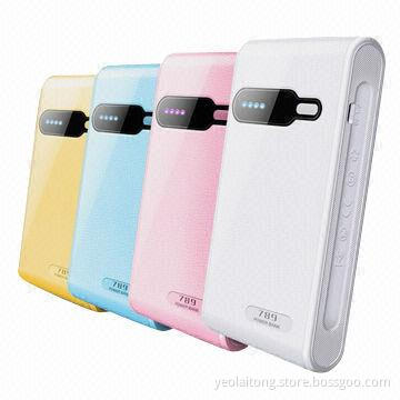Powerbank of 15,600mAh capacity, easy to use